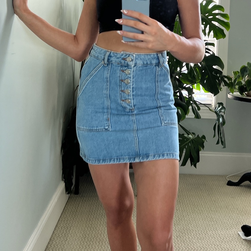 Denim skirt size 4
